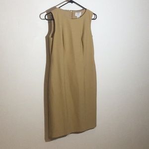 Classic Loft Tan Work Dress